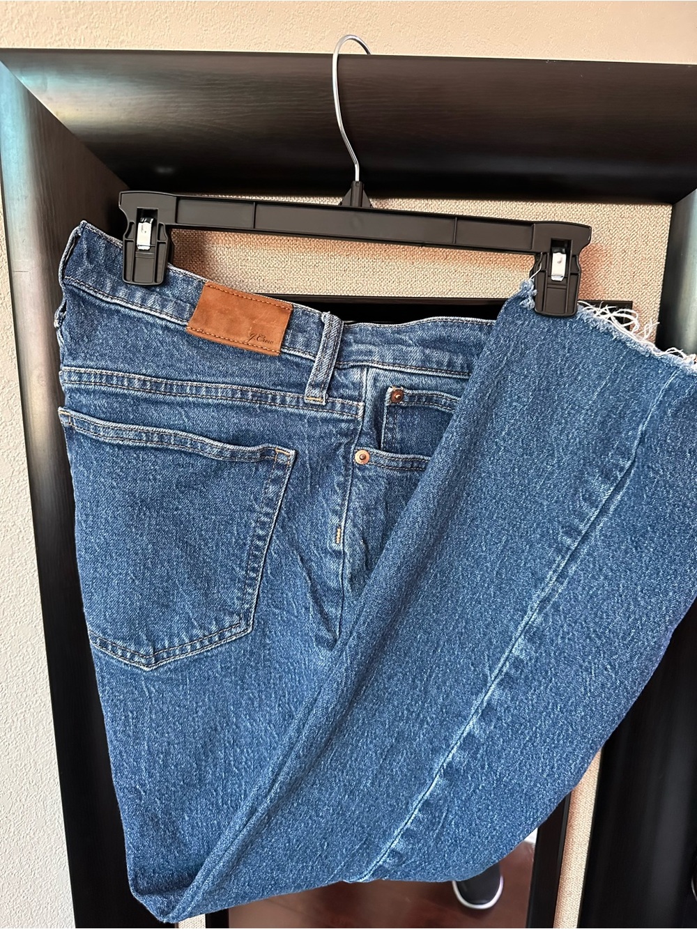 J. Crew Women's Boot Cut Jeans in Medium Blue Denim